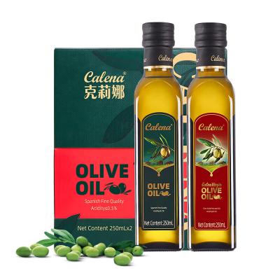 克莉娜特级+纯正250ml组合装绿礼盒食用油 新老款随机发货