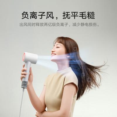 米家高速吹风机H501SE白色小米官旗店掌中小旋风疾速干发大功率负离子护发 